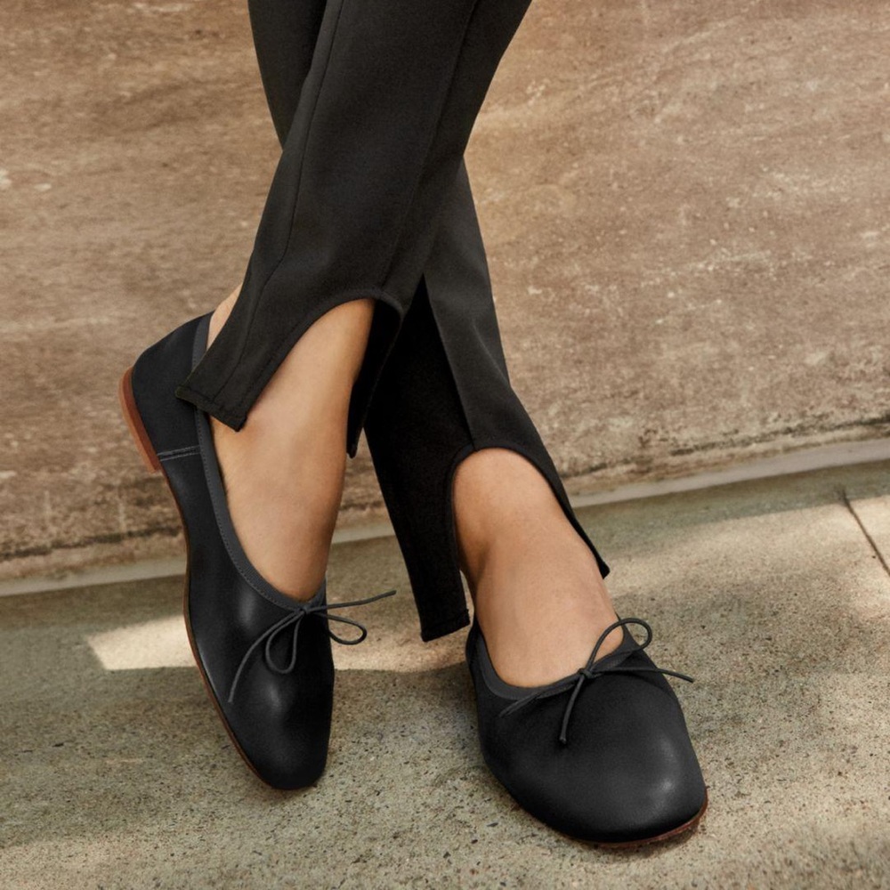 Mansur Gavriel Black Ballerina Flats size 5.5